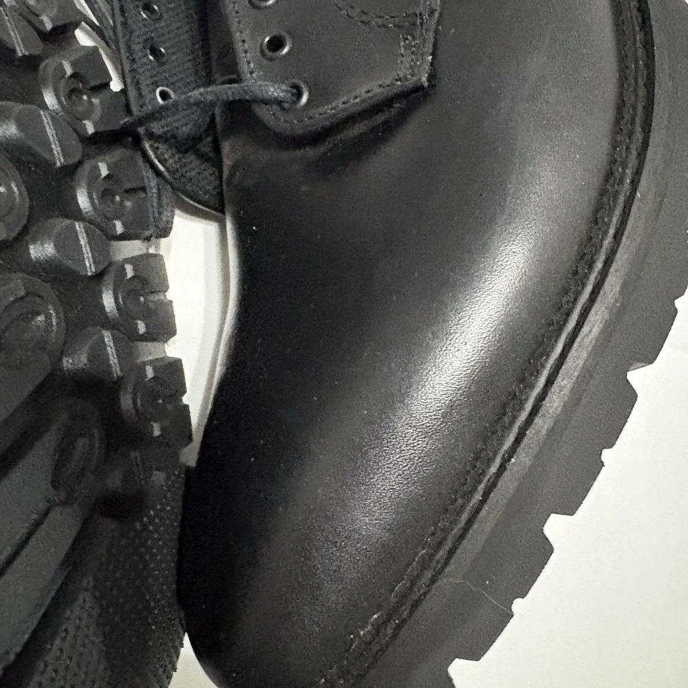 Texel Summumtex Black Leather Oxford Shoes Men's Size 13 M USA Vibram‎ Sole